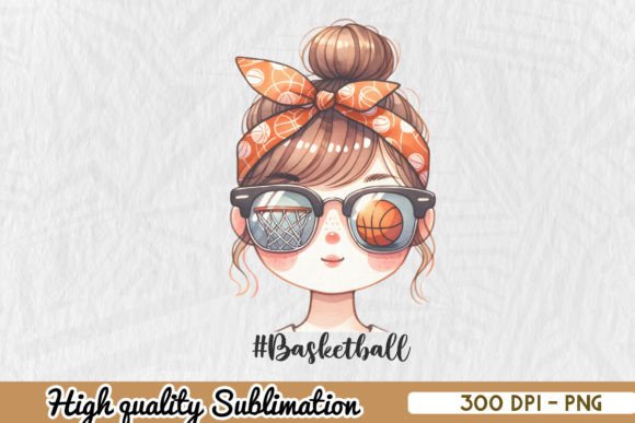 Messy Bun Basketball Mom Sublimation Review