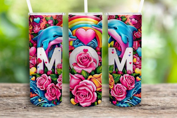 Mom Dolphins Tumbler Wrap Png: Graphics and Crafts Review