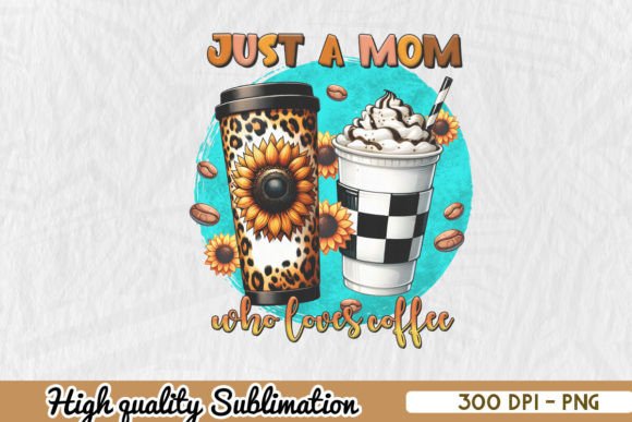 Percolate Positivity Mom Coffee PNG: A Graphic for Crafters and Handmade Businesses